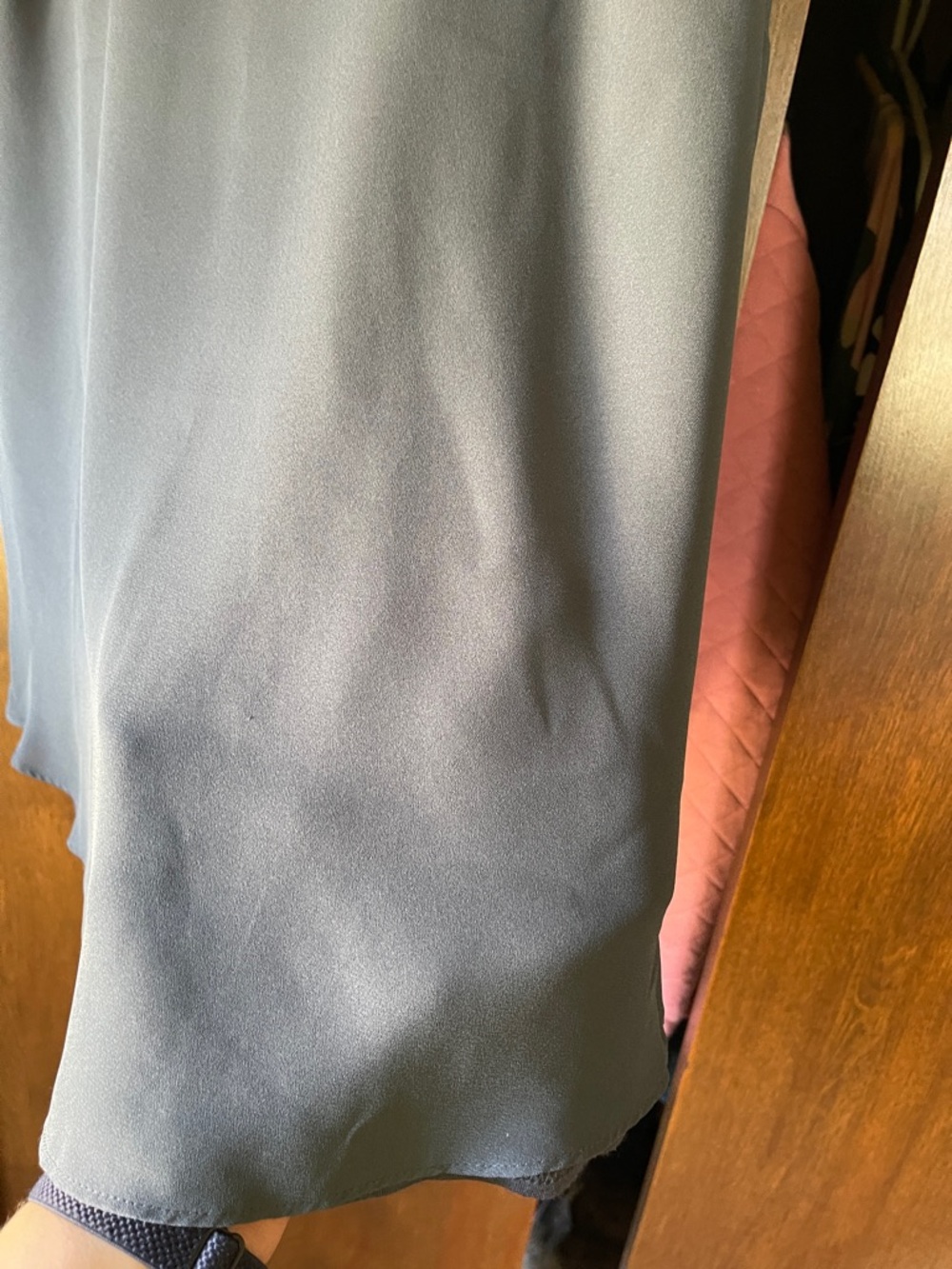 Fortune+Ivy Short-Sleeve Button-Shoulder Blouse - Picture 6 of 6